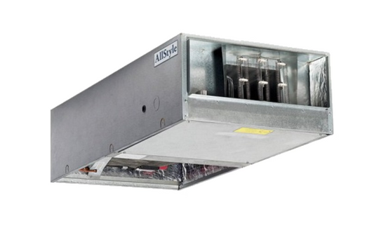 AllStyle AS-ABSKT36-5Q0G+D-VP4-5KW | 3 Ton Vertical Air Handler | VP4 High-Static Blower | 5 kW Heat | Multi-Position | 208–230V