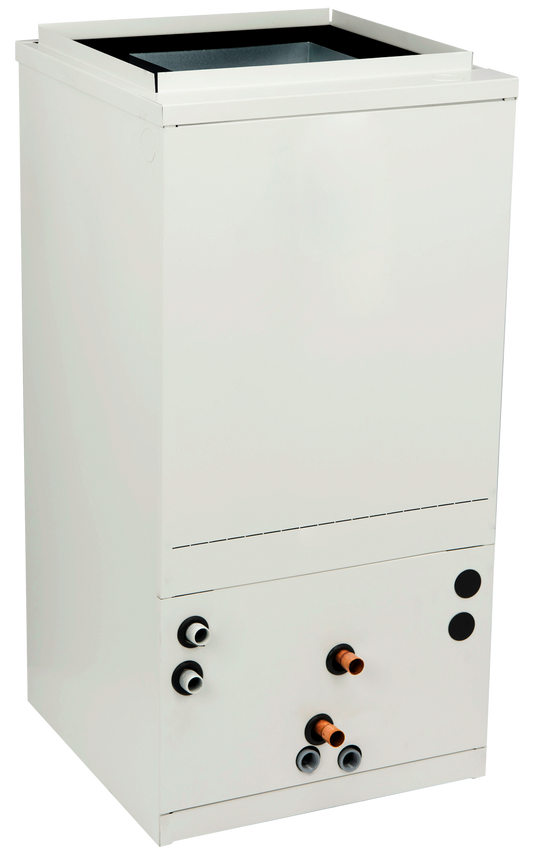 First Co. 20MB 5 Ton Horizontal or Vertical Upflow Fan Coil – 2-Pipe Chilled/Hot Water, Bottom Return, Top Supply