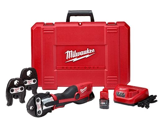 Milwaukee 2922-22 M18™ FORCE LOGIC™ Press Tool Kit with 1/2"–2" CTS Jaws