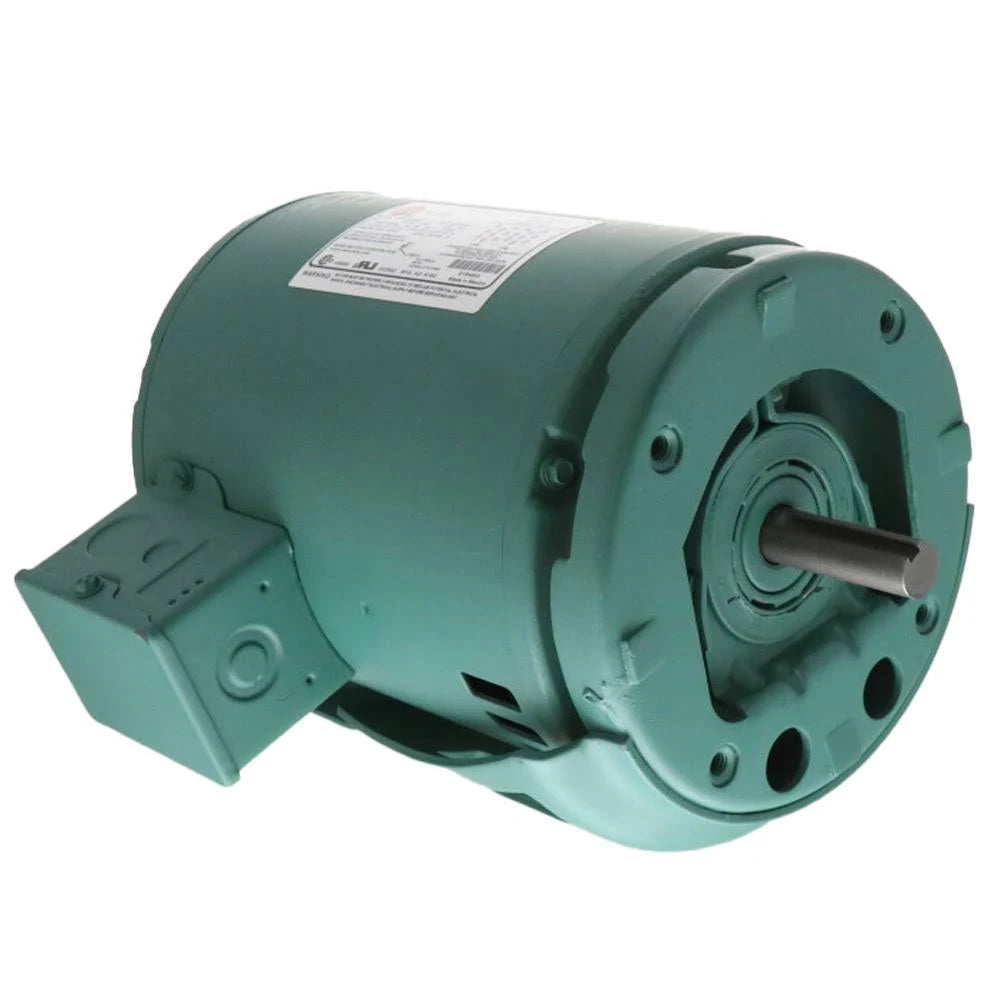 Taco 1661-024RP 1 HP 3-Phase Motor Assembly with Bracket – 200-230/460V, ODP